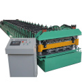 luminum waves double layers metal steel rool panel roll forming machine